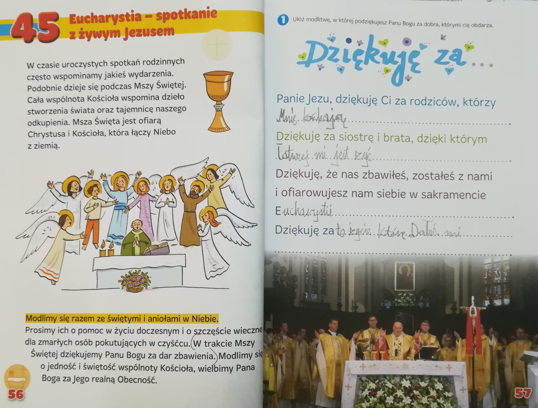 Jakie Dary Mozna Zlozyc Panu Bogu W Czasie Eucharystii Religia – Klasa 3 – Szkoła Podstawowa nr 2 im. Księcia Janusza